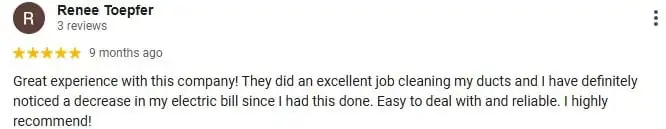 5 star Client Reviews