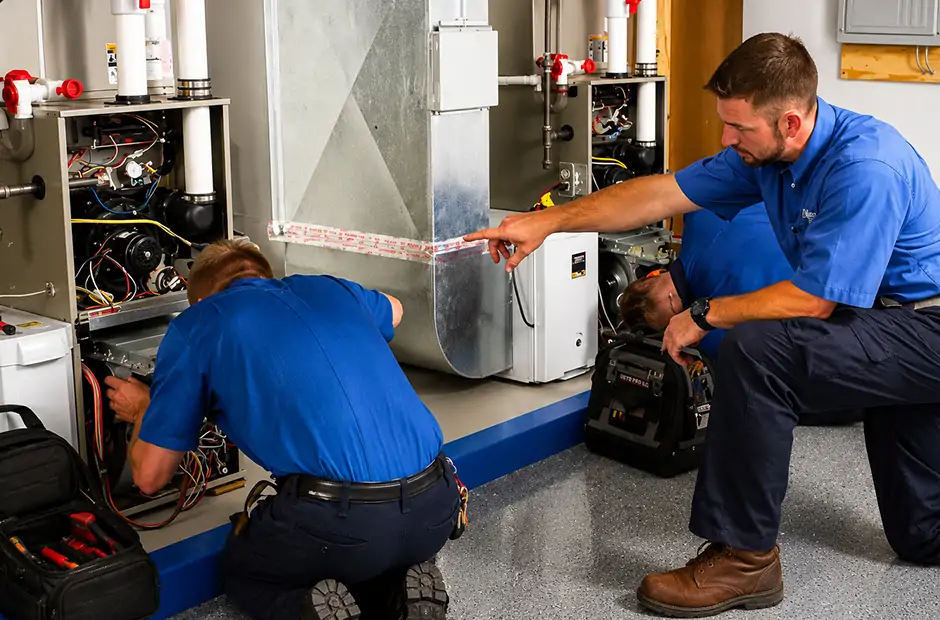 furnace installation